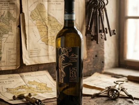 Bottiglia di Lacryma Christi Bianco DOP Cantine Villa Regina